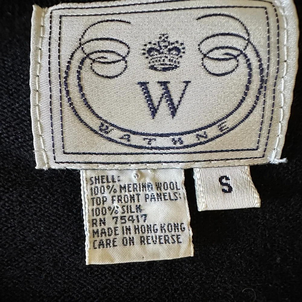 Vintage Silk Merino Wool Cardigan - Picture 4 of 5